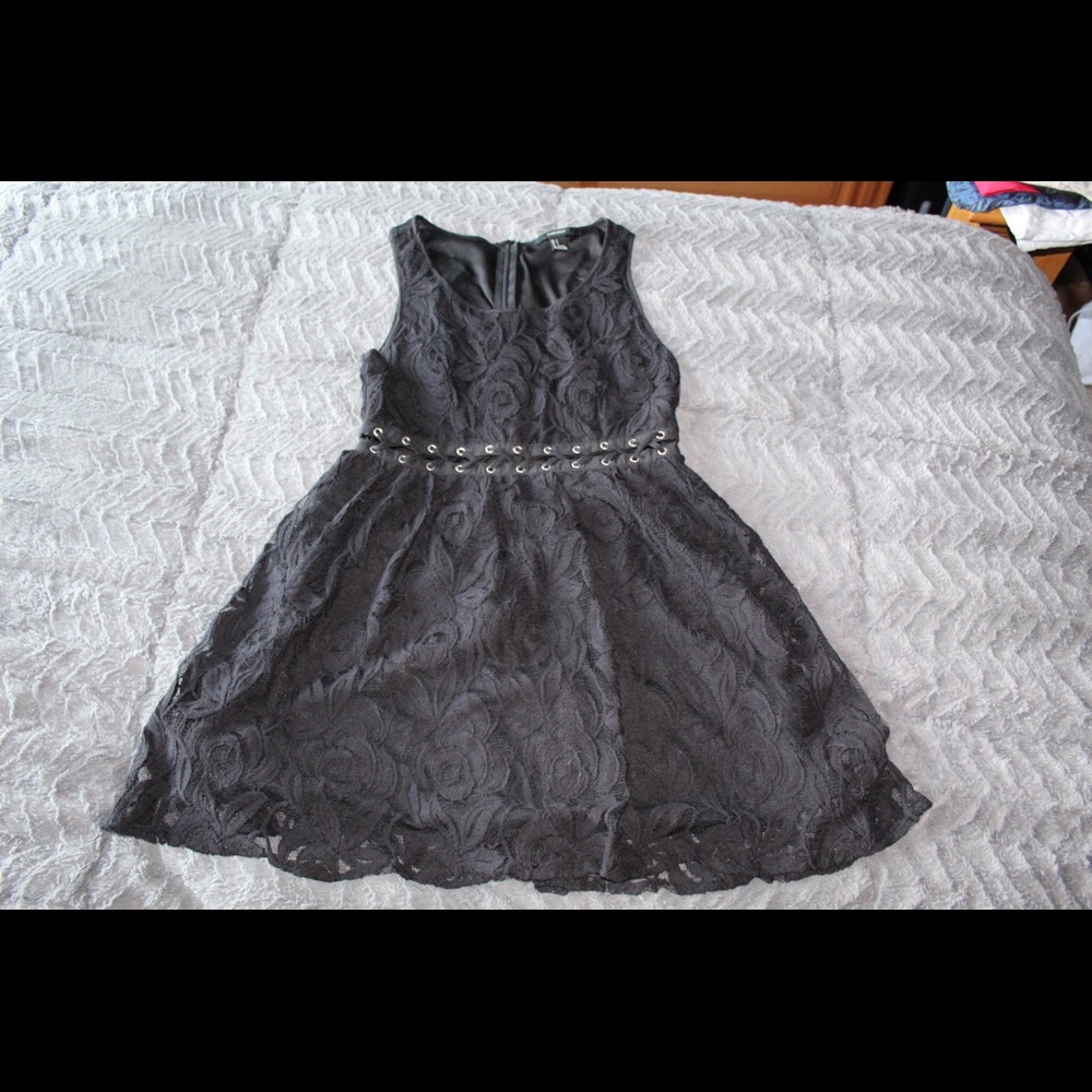 Cute black laced dress